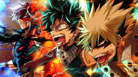 aha wallpaper|4k my hero academia wallpaper.